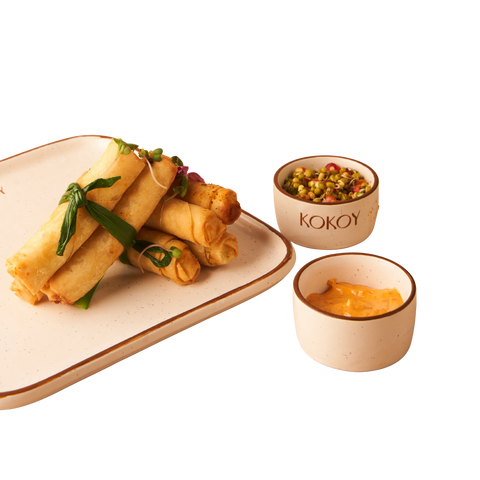 Cheddar Jalapeno Pull Spring Roll