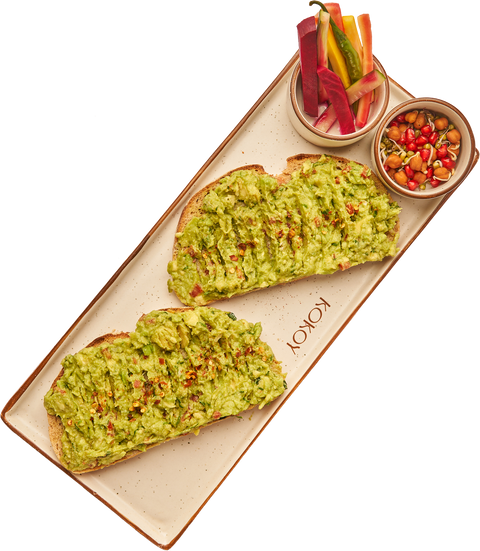 Avocado Delight Toast Vegan & Gluten Free