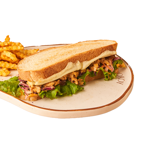 Chicken Cheese Melt Jalapeno Sandwich