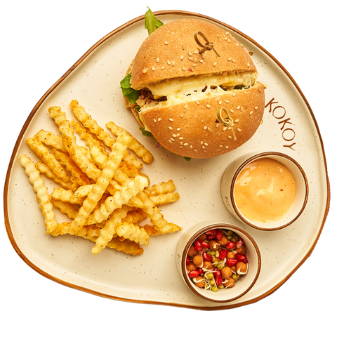 Farm House Veggie Burger